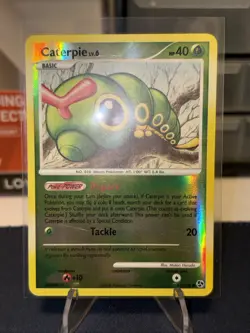 Caterpie Great Encounters Reverse Holo 63/106 Pokemon TCG LP (scratches reverse) - Image 2