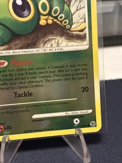 Caterpie Great Encounters Reverse Holo 63/106 Pokemon TCG LP (scratches reverse) - Image 5