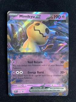 Mimikyu ex 004 Sv: Scarlet & Violet Promo Cards Holo-NM - Image 1