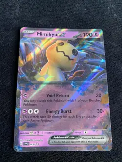 Mimikyu ex 004 Sv: Scarlet & Violet Promo Cards Holo-NM - Image 2