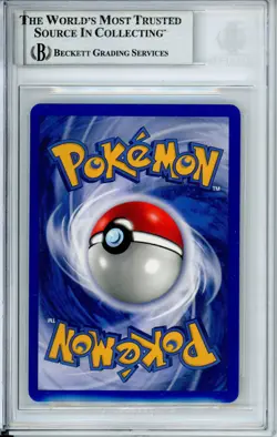 Pokemon Graded: Charizard 4/102 Base Fourth Print (1999) Holo Beckett 9 - Image 2