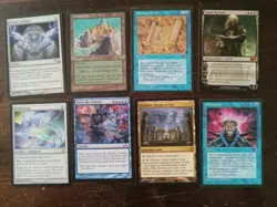 MTG 8 card lot Nykthos, Shrine to Nyx, Merchant Scroll, Sorin Markov, Brainstorm - Image 1