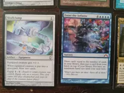 MTG 8 card lot Nykthos, Shrine to Nyx, Merchant Scroll, Sorin Markov, Brainstorm - Image 3
