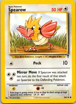 Spearow 94/110 Common Legendary Collection Pokemon Near Mint - Image 1