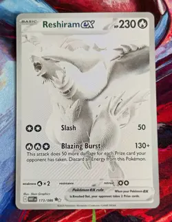 Reshiram EX 173/086 White Flare BWR - Image 1