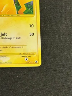 Pikachu 112/111 Rising Rivals Holo Secret Rare Pokemon TCG - Image 4