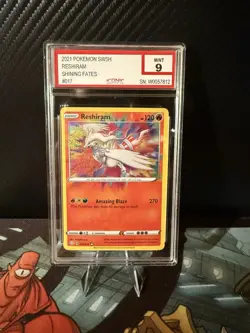2021 Pokemon Swsh Reshiram Shining Fates Iconic Mint 9 - Image 1