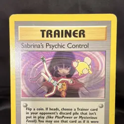 Wizards of the Coast Sabrina's Psychic Control 121/132 Uncommon - Image 4