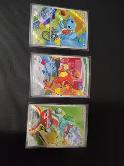 Pokemon First Partner Starters MEP Bulbasaur Charmander Squirtle 037 038 039 - Image 1