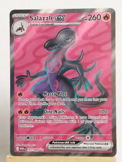 Pokemon TCG Ultra Rare Salazzle Ex 101/088 Perfect Order - Image 1