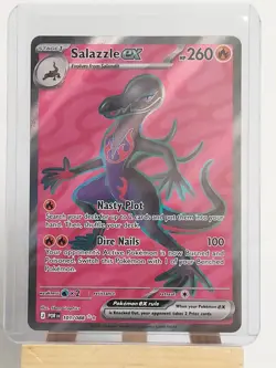 Pokemon TCG Ultra Rare Salazzle Ex 101/088 Perfect Order - Image 2