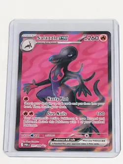 Pokemon TCG Ultra Rare Salazzle Ex 101/088 Perfect Order - Image 3