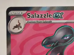 Pokemon TCG Ultra Rare Salazzle Ex 101/088 Perfect Order - Image 5