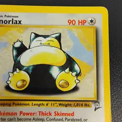 Snorlax 030/130 Base Set 2 Regular Unlimited Vintage Pokemon - Image 3
