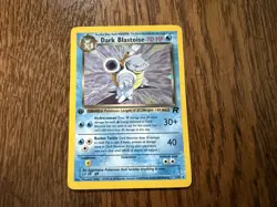 Pokemon TCG Dark Blastoise Holo Rare 1st Edition MP Team Rocket - Image 1