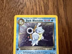 Pokemon TCG Dark Blastoise Holo Rare 1st Edition MP Team Rocket - Image 5