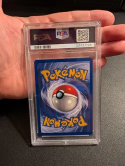 Pokemon TCG Poliwrath 13/102 Base Set Holo Rare EN 1999 PSA 7 - Image 2
