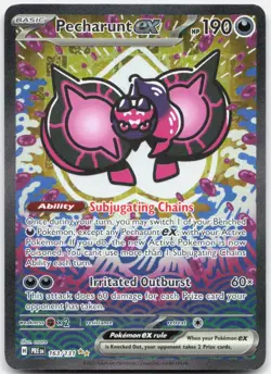 Pokemon TCG Pecharunt ex 163/131 SV: Prismatic Evolutions 2025 NM - Image 1