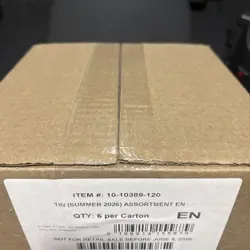 Pokemon TCG Mega Moonlit TIN CASE Factory Sealed 6x Tin Boxes - Image 2