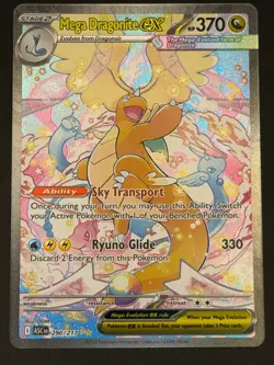 Mega Dragonite ex 290/217 Ascended Heroes Pokemon Holo NM - Image 1