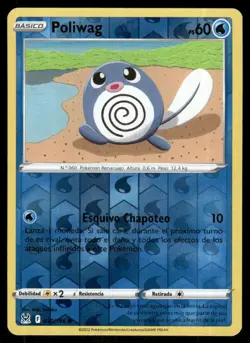 Poliwag 030/196 Common Lost Origin Pokemon Reverse Holo Near Mint - Image 1