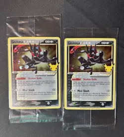 Greninja - Gold Star SWSH144 - Promo Cards SEALED x2 - Image 1