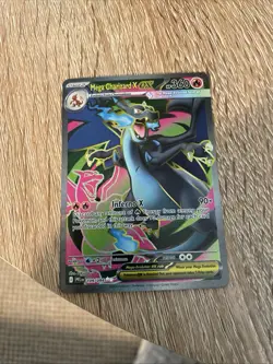 Pokemon Mega Charizard X Full Art Ultra Rare Phantasmal Flames English 109/094 - Image 1