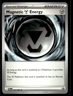 2026 Pokemon Chaos Rising Pre Release Non-Holo Deck Exclusive, Magnetic Energy - Image 1