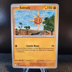 Solrock 075/132 Uncommon Mega Evolution Pokemon NM - Image 1