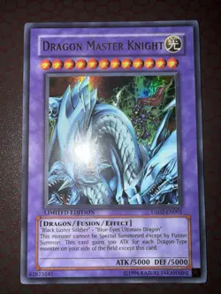 Yu-Gi-Oh! Dragon Master Knight -UE02-EN001- Ultra Rare - Limited Edition VLP! - Image 1