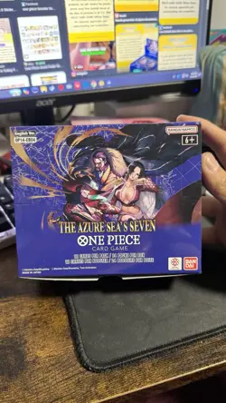 One Piece Card Game The Azure Sea's Seven Booster Box OP14 UNSEALED Brand New - Image 1