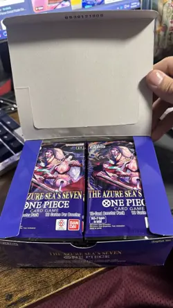 One Piece Card Game The Azure Sea's Seven Booster Box OP14 UNSEALED Brand New - Image 2