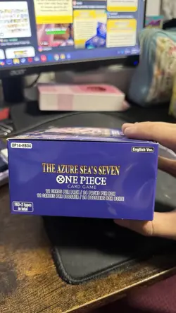 One Piece Card Game The Azure Sea's Seven Booster Box OP14 UNSEALED Brand New - Image 4