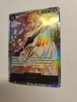 Nami SR OP15-086 Adventure on Kami's Island ART ENGLISH - Image 3