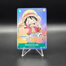 Monkey.D.Luffy (Anime Expo 2023) P-037 NONFOIL - One Piece Promotion Cards - Image 1