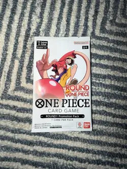 One Piece x Round1 Round One Piece Promo Pack USA English Sealed IN HAND - Image 1