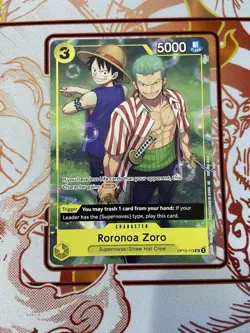 One Piece - Roronoa Zoro Learn Together Promo OP10-113 - NM - Free Shipping - Image 1