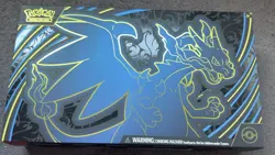 Empty Mega Charizard Premium Collection Box Inc Sleeves Decl Box And Play Mat - Image 2