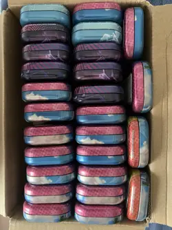 Pokemon TCG Mini Tin Bundle 26 Empty Tins - Image 2