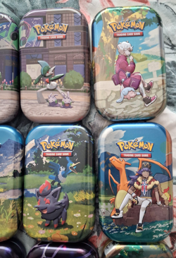 Pokemon TCG Empty Mini Tins x31 Assortment *NO BOOSTER PACKS* - Image 3