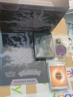 Mega Evolution Pitch Black ETB: EMPTY w/ Accessories NO Packs/Promo - Image 1