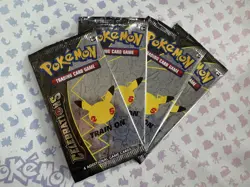 Pokemon TCG - 4x Celebrations Empty Booster Packs - Image 1