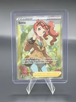 Pokemon TCG: Sonia 192/192 - Full Art - Rebel Clash - *NM* - Image 1