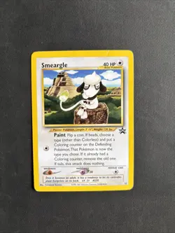 Pokemon TCG Smeargle Wizards Black Star Promos 32 Regular Promo WOTC 1999 - PLYD - Image 1
