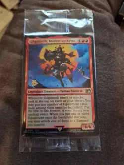 Sealed Final Fantasy! Gilgamesh, Master-at-Arms 2025 Promo Cards Foil - MTG FF - Image 1
