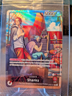 PSA One Piece Card Game SHANKS OP09-001 Holo Promo - July 2025 SEALED - Image 1
