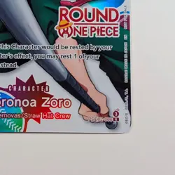 Zoro PRB02-006 (ENGLISH) - One Piece x Round 1 Promo Card - Image 5