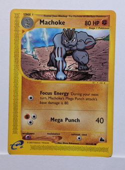 Machoke 38/144 Skyridge Pokemon Card WOTC | LP - Image 1