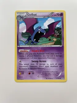 Golbat 31/83 Generations XY Non Holo 20th Anniversary Pokemon Card - Image 1