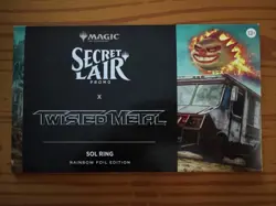 MTG Secret Lair x Twisted Metal: Sol Ring Rainbow Foil - Image 1